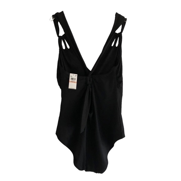 Becca By Rebecca Virtue NWT Black Tear Drop One Piece Swimsuit Size 2X - Picture 2 of 10